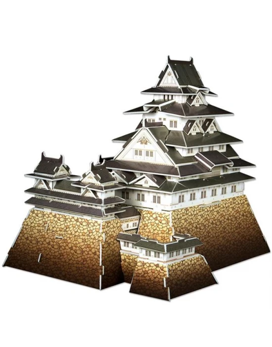 Cubic Fun 3D 89 Parça Puzzle Himeji Kalesi - Japonya