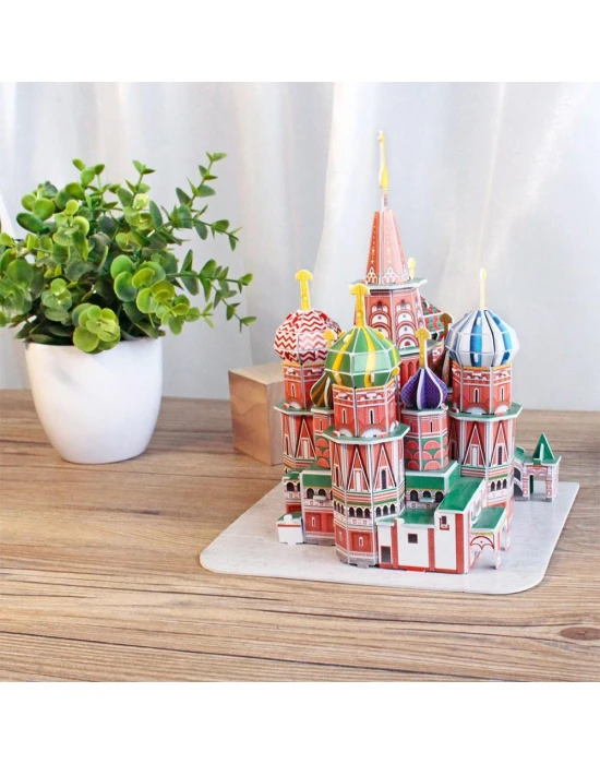 Cubic Fun 92 Parça Puzzle St. Basils Cathedral