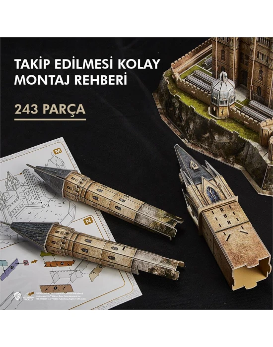 Cubic Fun Harry Potter Hogwarts Astronomi Kulesi 3D Puzzle