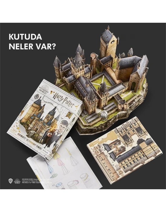 Cubic Fun Harry Potter Hogwarts Astronomi Kulesi 3D Puzzle