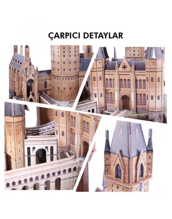 Cubic Fun Harry Potter Hogwarts Kalesi 3D Puzzle