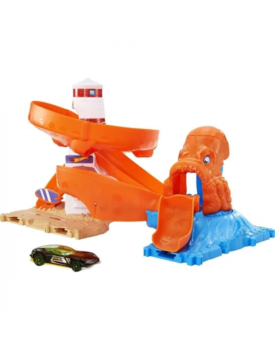Hot Wheels Ahtapot İstilası Saldırısı Oyun Seti