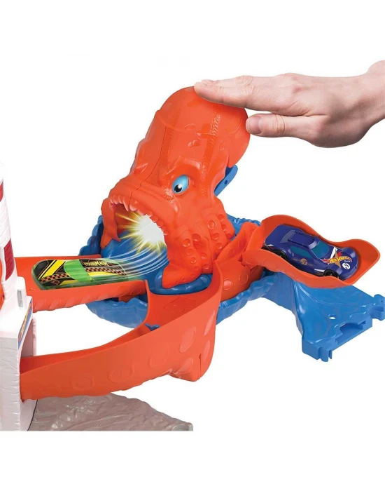 Hot Wheels Ahtapot İstilası Saldırısı Oyun Seti