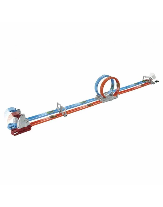 Hot Wheels Çift Çemberde Depar Pist Seti