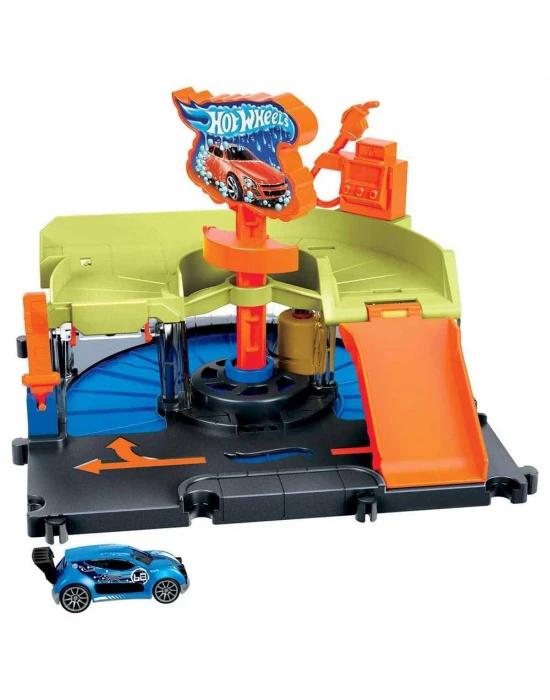 Hot Wheels Hızlı Araba Yıkama Oyun Seti