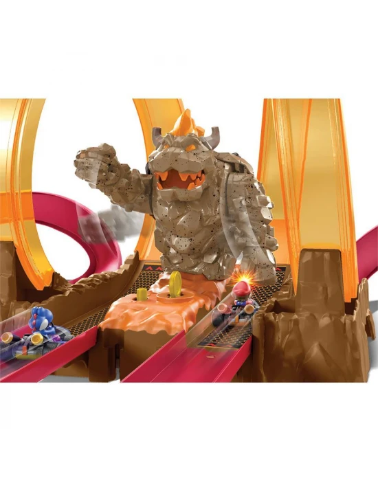 Hot Wheels Mario Kart Bowserın Kalesinde Kaos Oyun Seti