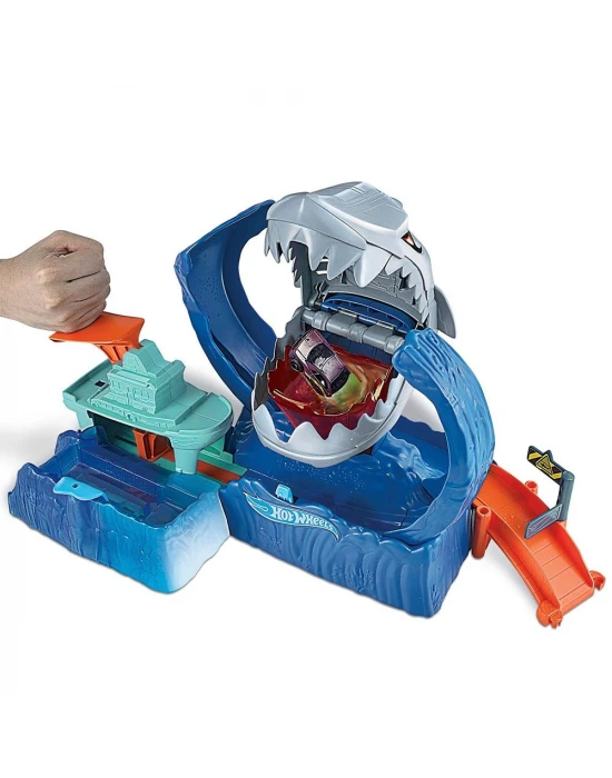 Hot Wheels Robotik Köpek Balığı Renk Değiştiren Oyun Seti