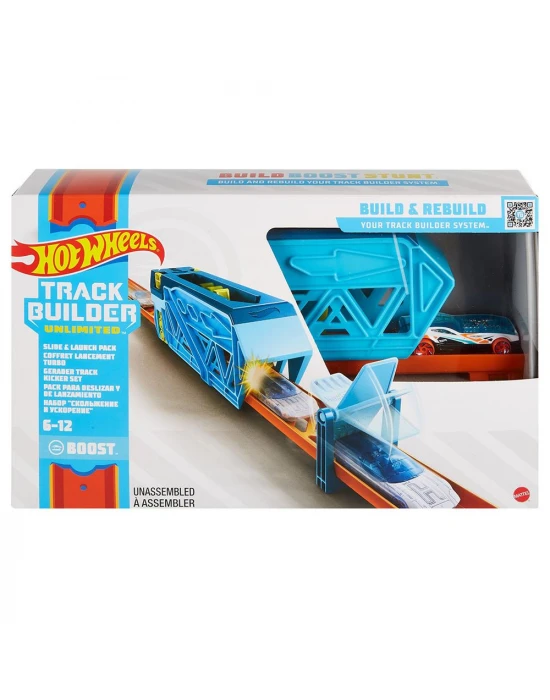 Hot Wheels Track Builder Sür ve Fırlat Paketi