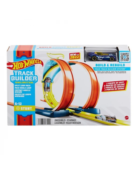 Hot Wheels Track Builder Yol Ayrımlı Çember Paketi