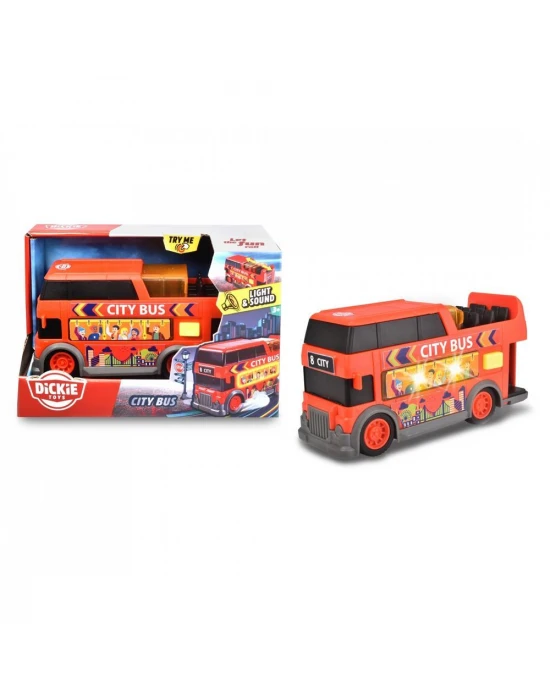 Işıklı ve Sesli Şehir Otobüsü 15 cm