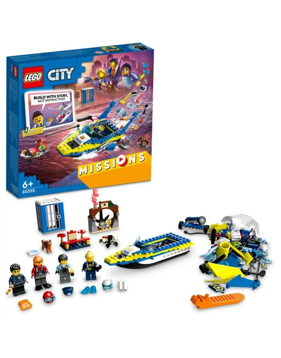 Lego City Su Polisi Dedektif Görevleri 60355