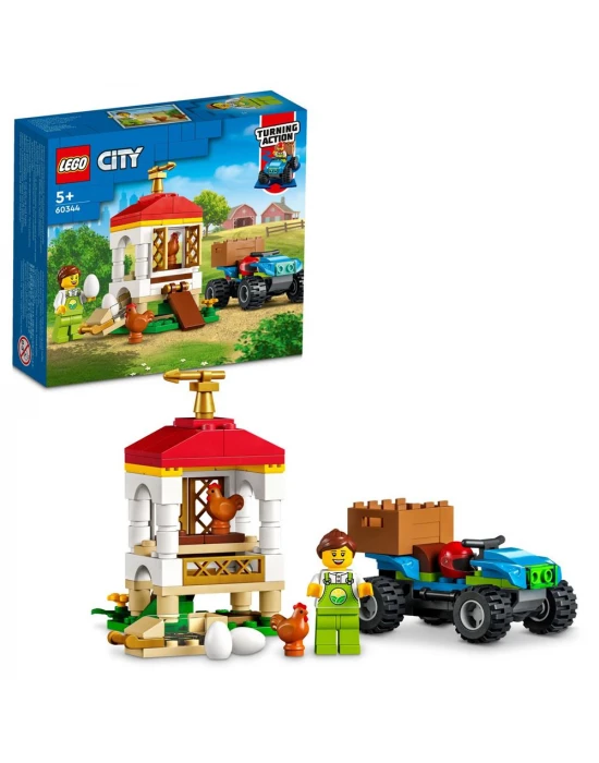 Lego City Tavuk Kümesi 60344