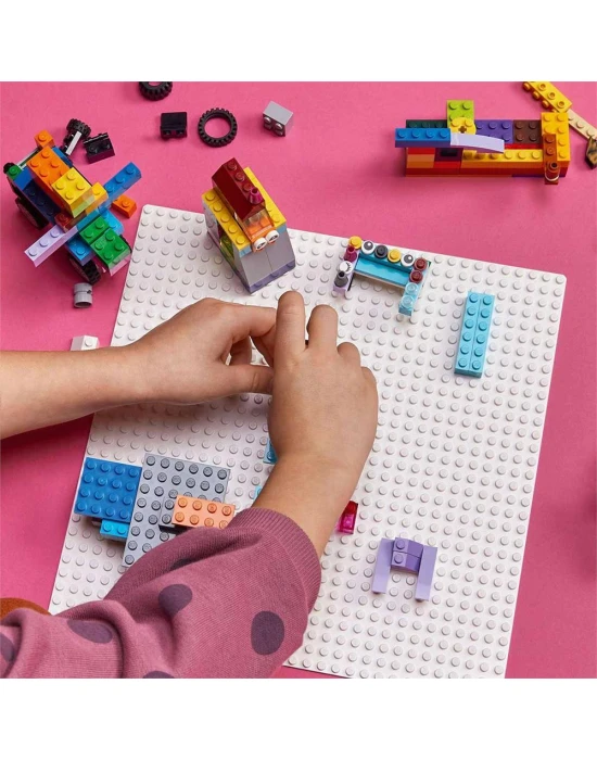 Lego Classic Beyaz Plaka 11026