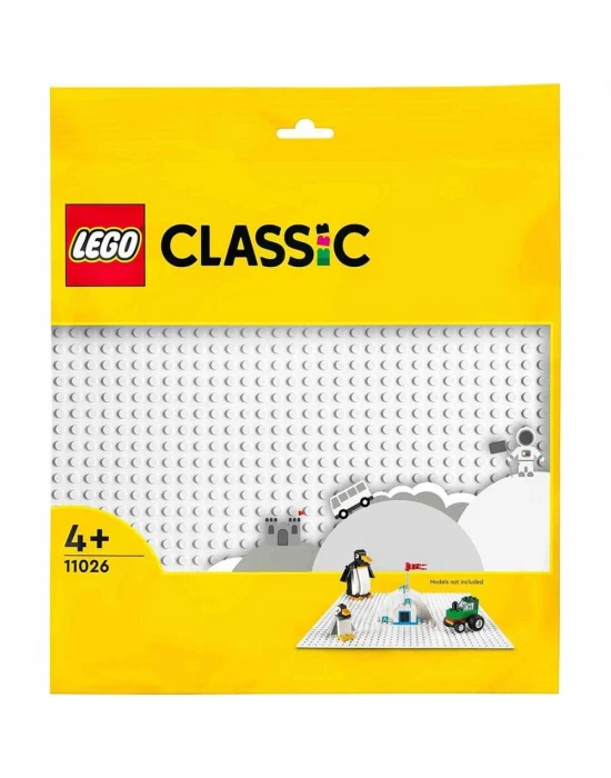 Lego Classic Beyaz Plaka 11026