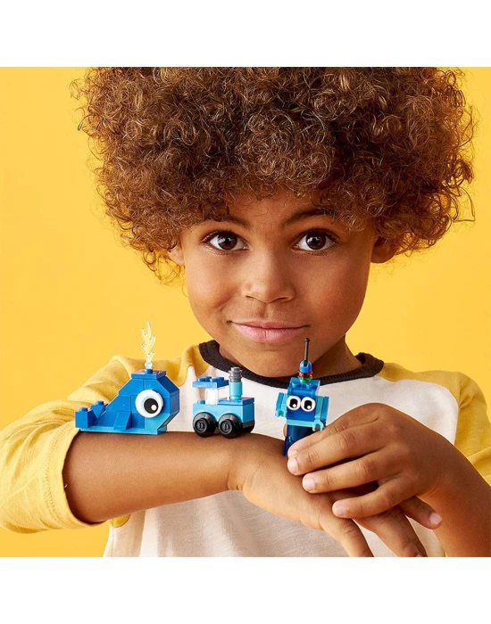 Lego Classic Creative Blue Bricks