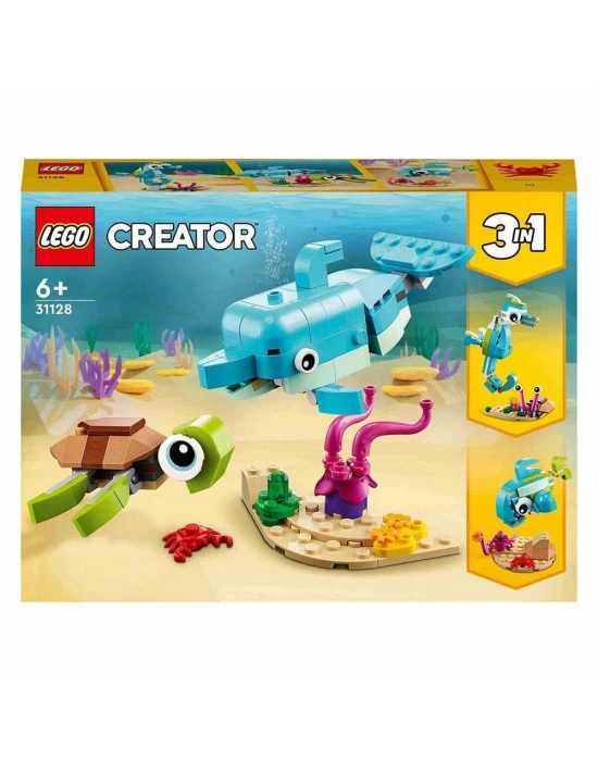 Lego Creator 3’ü 1 Arada Yunus ve Kaplumbağa 31128