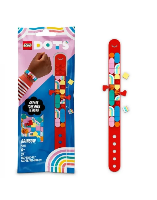 Lego Dots Charmlı Gökkuşağı Bileklik 41953