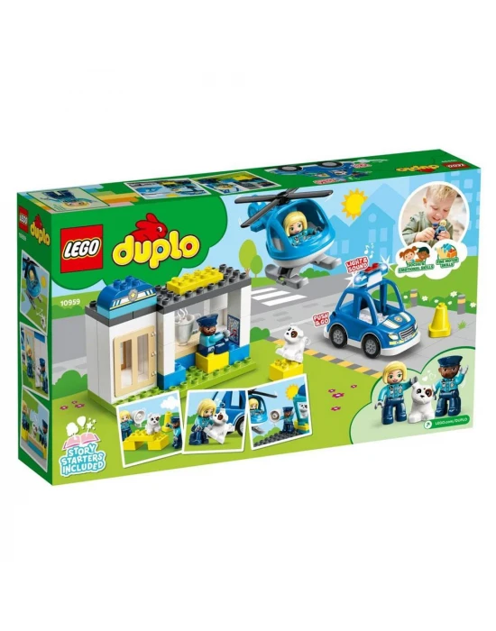 Lego Duplo Kurtarma Polis Merkezi ve Helikopter 10959