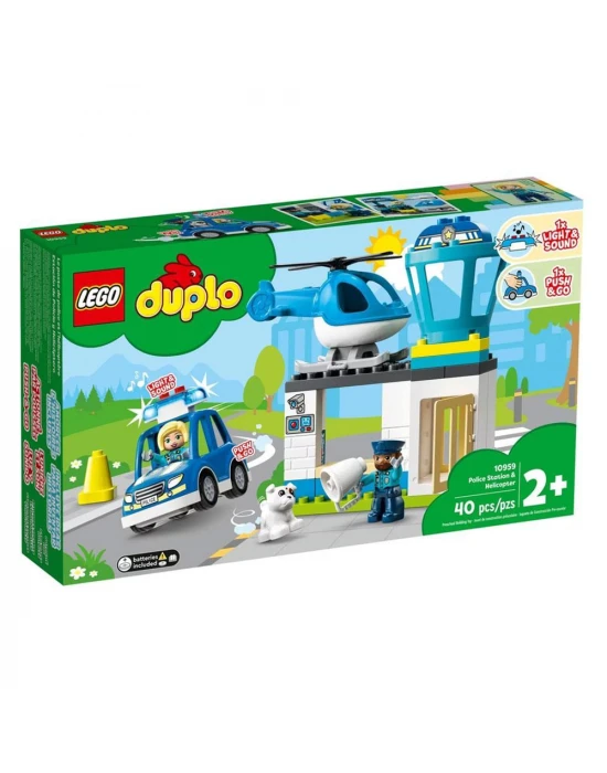 Lego Duplo Kurtarma Polis Merkezi ve Helikopter 10959