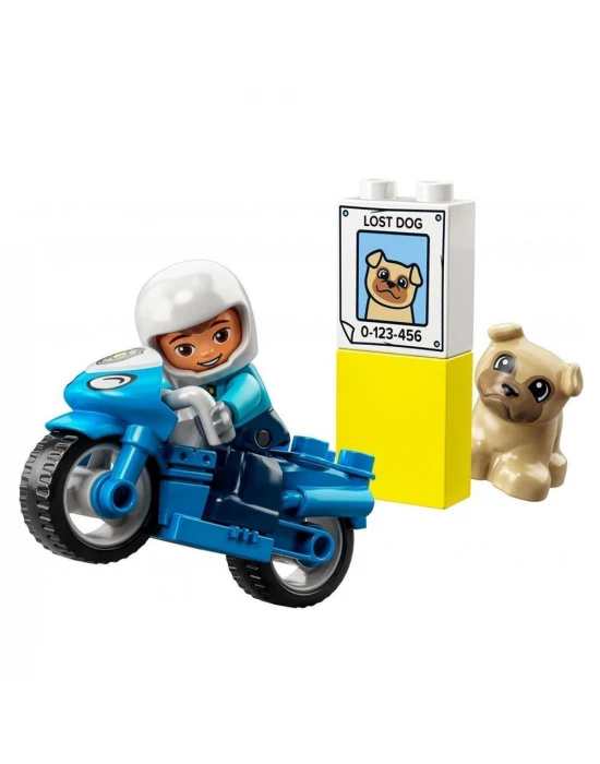 Lego Duplo Kurtarma Polis Motosikleti 10967