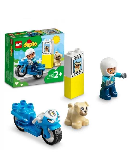 Lego Duplo Kurtarma Polis Motosikleti 10967