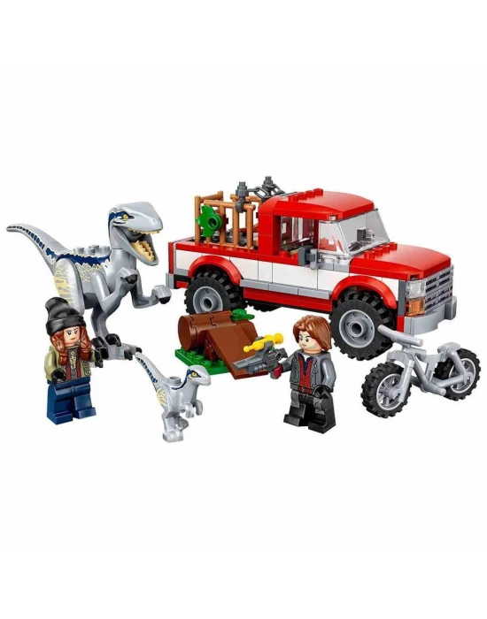 Lego Jurassic World Blue ve Beta Velociraptor Yakalama 76946