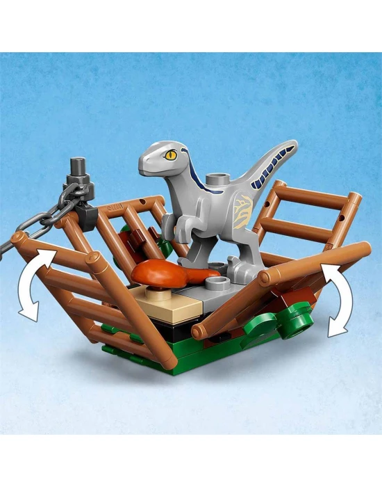 Lego Jurassic World Blue ve Beta Velociraptor Yakalama 76946
