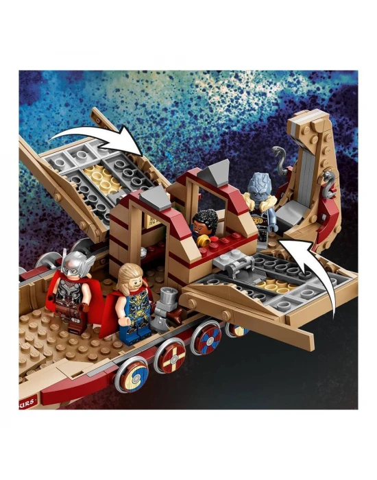 Lego Marvel Thor Keçi Teknesi 76208