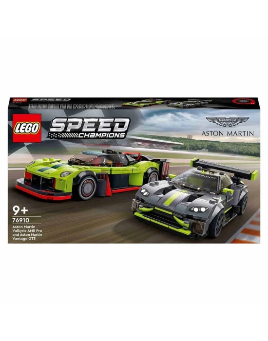 Lego Speed Champions Aston Martin Valkyrie AMR Pro ve Aston Marti