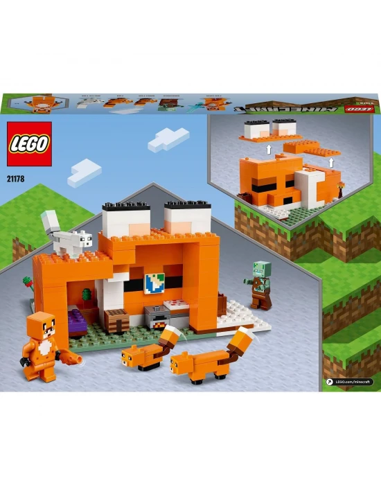 LEGO® Minecraft® Tilki Kulübesi 21178 193 Parça