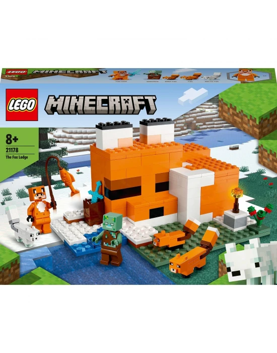 LEGO® Minecraft® Tilki Kulübesi 21178 193 Parça