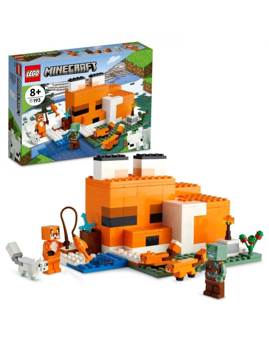 LEGO® Minecraft® Tilki Kulübesi 21178 193 Parça