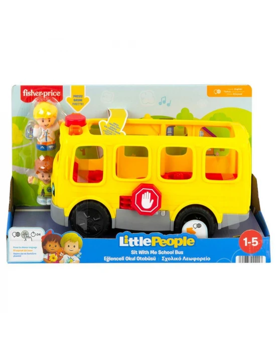 Little People Eğlenceli Okul Otobüsü