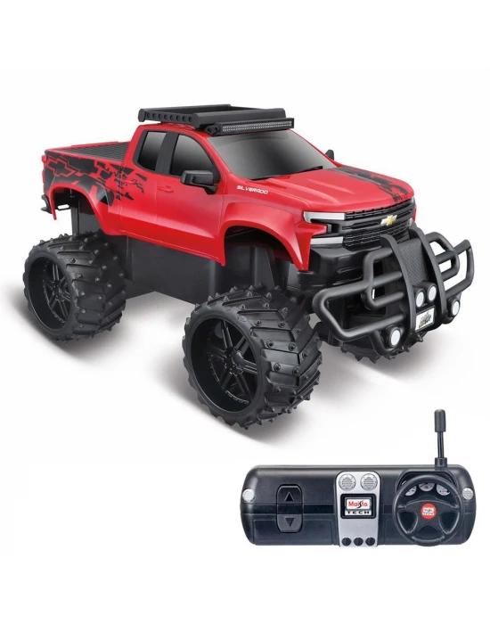 Maisto 1/16 2019 Chevrolet Silverado Uzaktan Kumandalı Araba