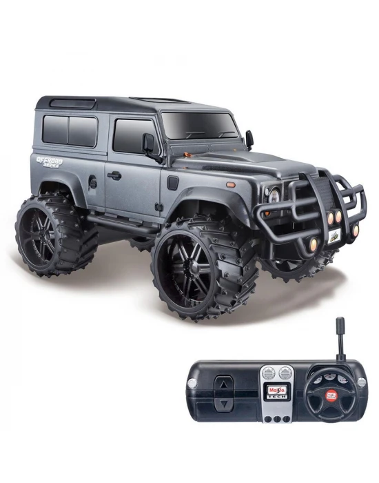 Maisto 1/16 Land Rover Defender Uzaktan Kumandalı Araba Gri
