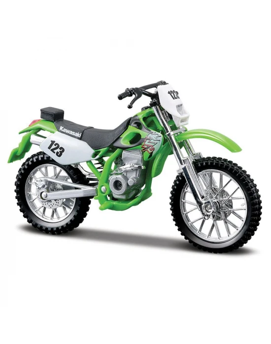 Maisto Kawasaki KLX 250SR Motosiklet 1/18