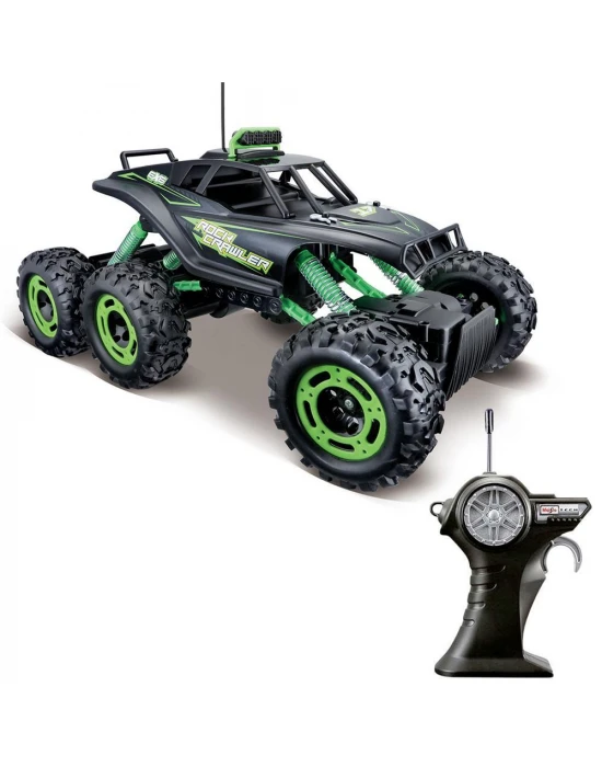 Maisto Rock Crawler 6x6 Uzaktan Kumandalı Siyah