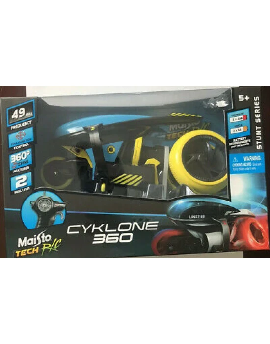 Maisto Tech Cyklone 360 U/K Motor Sarı-Mavi