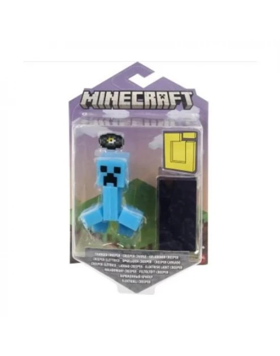 Mattel Minecraft Aksesuar Figür Elektrikli Creeper GTP08 HDV13 Lisanslı Ürünr