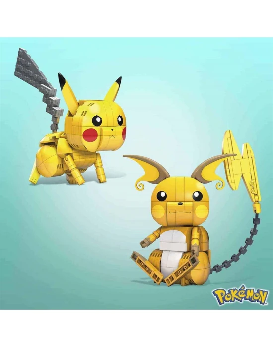 Mega Pokemon Pikachu Dönüşüm Üçlüsü