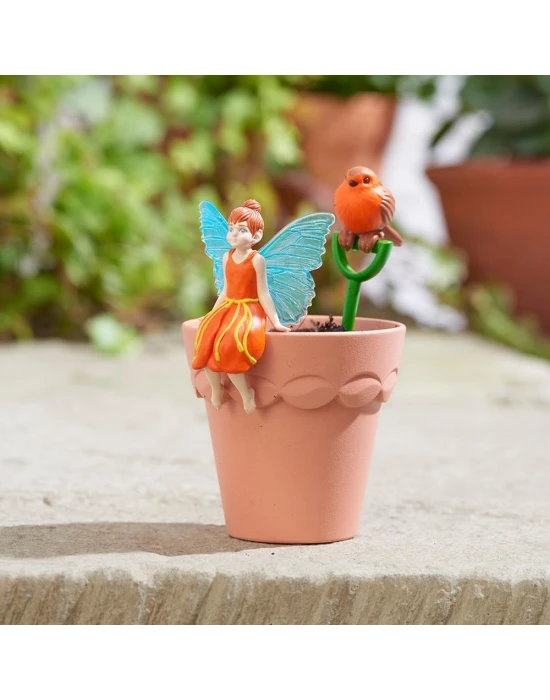 My Fairy Garden Mini Peri Saksısı Turuncu