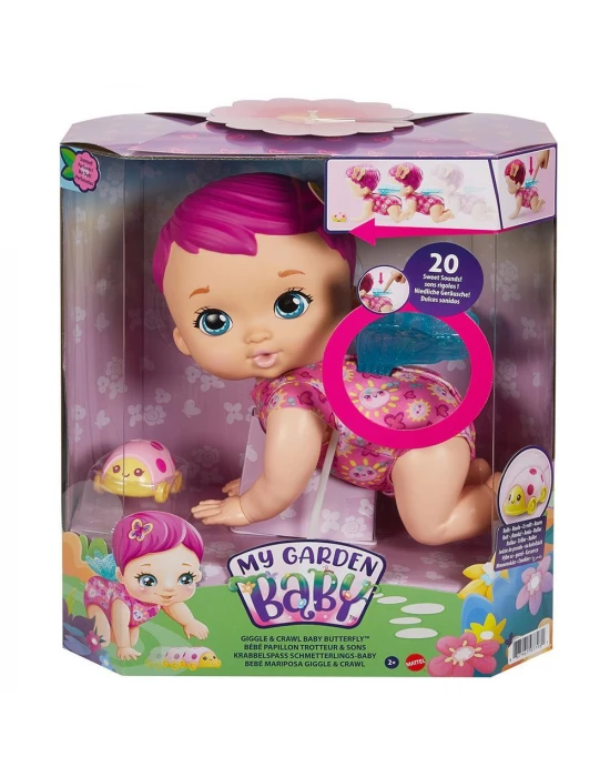 My Garden Baby Neşeli ve Hareketli Kelebek Bebeğim