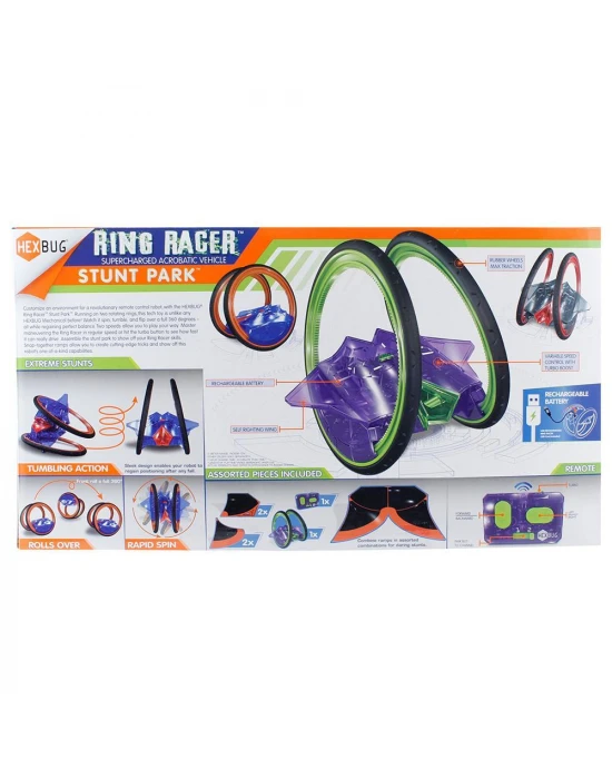 NECO TOYS Hexbug Ring Racer Uzaktan Kumandalı Rampa Seti - Turunc