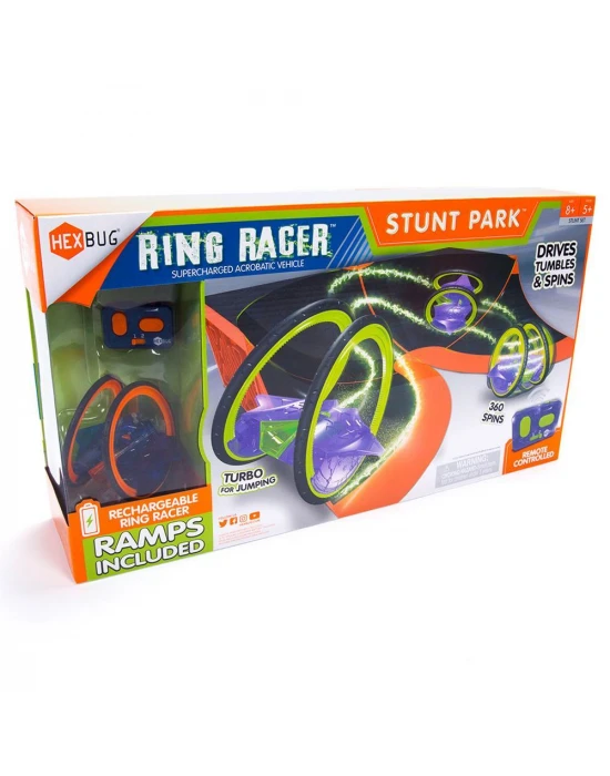 NECO TOYS Hexbug Ring Racer Uzaktan Kumandalı Rampa Seti - Turunc