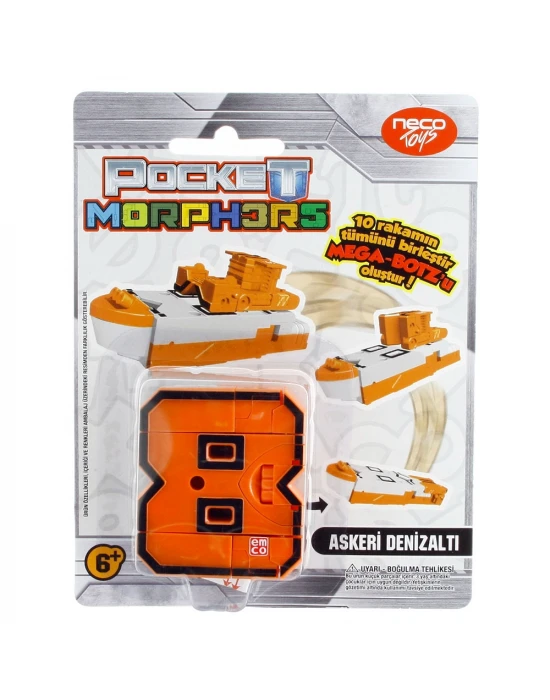 Pocket Morphers Dönüşebilen Numaralar Askeri Denizaltı
