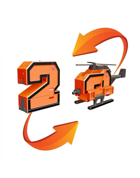 Pocket Morphers Dönüşebilen Numaralar Helikopter