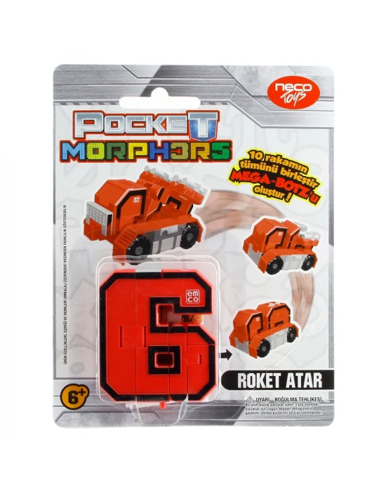 Pocket Morphers Dönüşebilen Numaralar Roket Atar