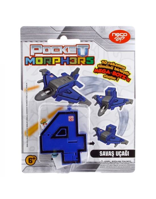 Pocket Morphers Dönüşebilen Numaralar Savaş Uçağı