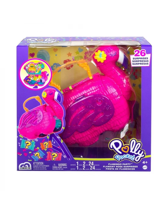 Polly Pocket Flamingo Partisi Oyun Seti