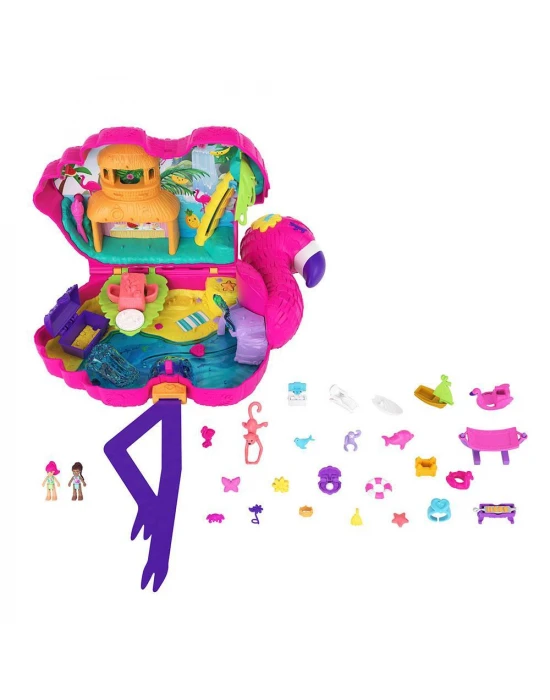 Polly Pocket Flamingo Partisi Oyun Seti
